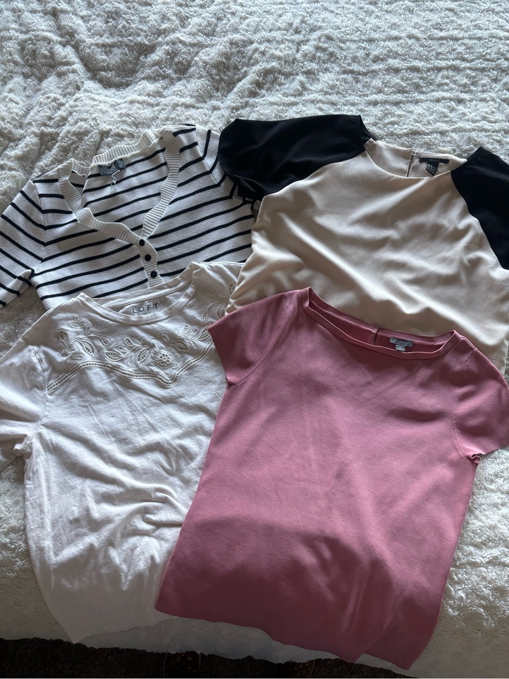 Bundle-4 Women's short sleeve tops